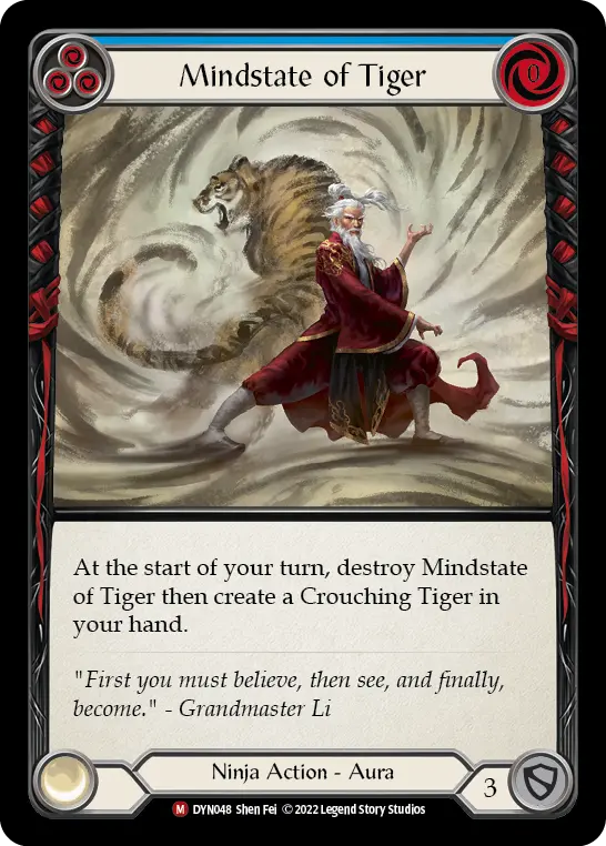 Mindstate of Tiger — Rainbow Foil