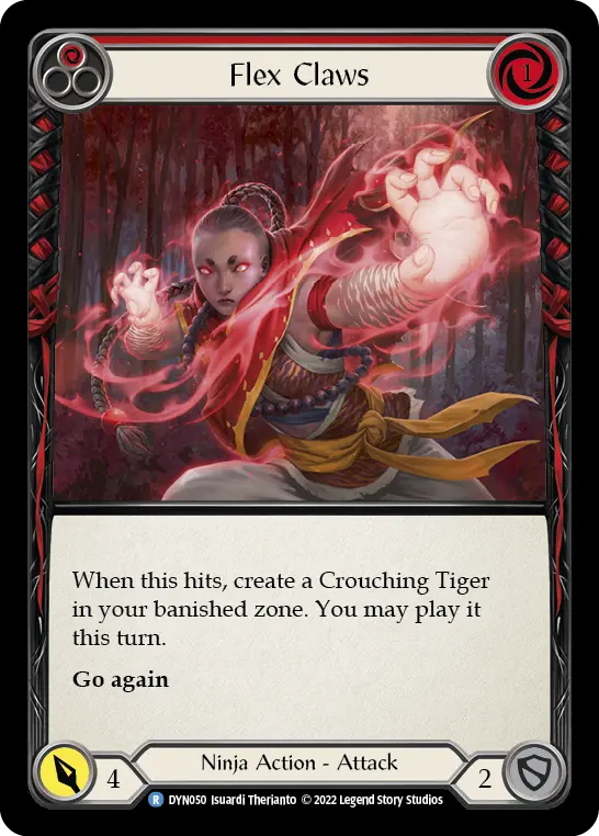 Flex Claws — Rainbow Foil