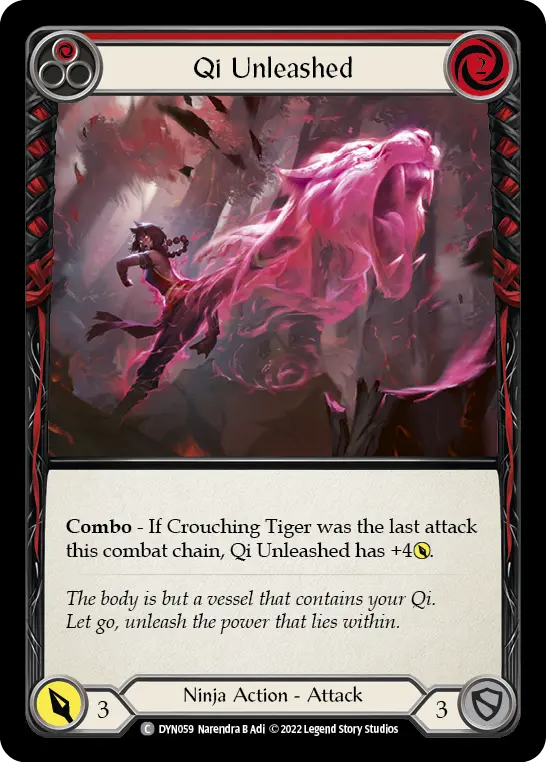 Qi Unleashed — Rainbow Foil
