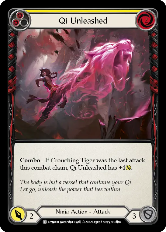 Qi Unleashed — Rainbow Foil