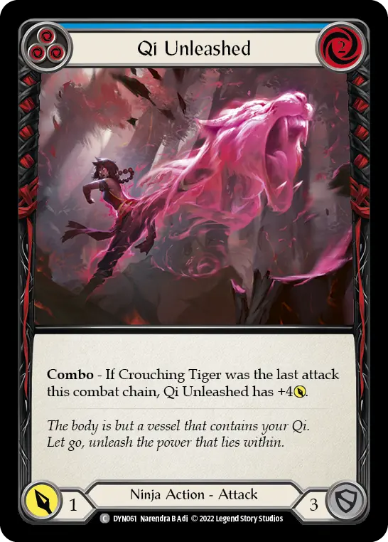Qi Unleashed — Rainbow Foil
