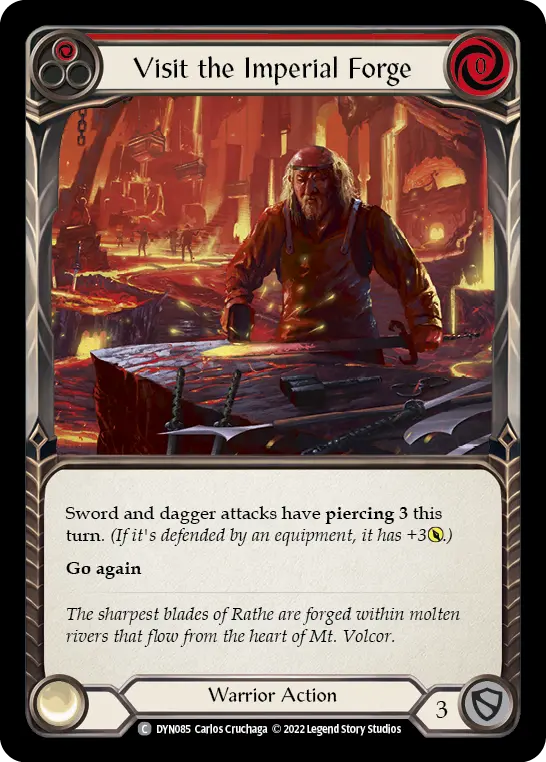 Visit the Imperial Forge — Rainbow Foil