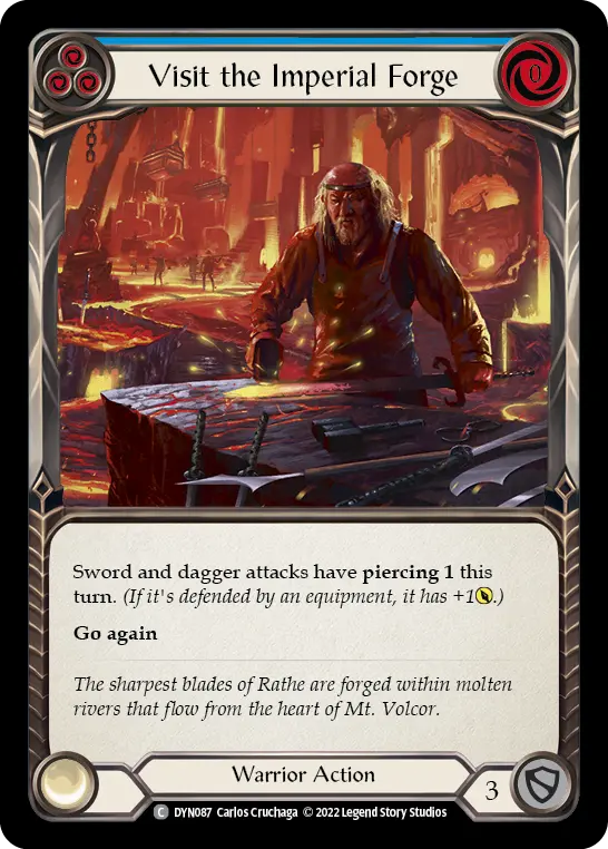 Visit the Imperial Forge — Rainbow Foil