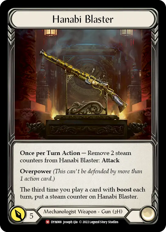 Hanabi Blaster — Rainbow Foil