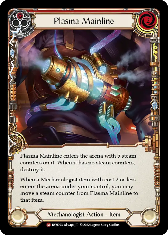 Plasma Mainline — Cold Foil