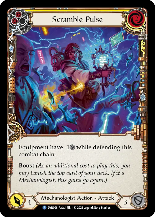 Scramble Pulse — Rainbow Foil