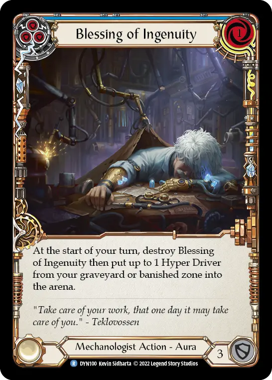 Blessing of Ingenuity — Rainbow Foil