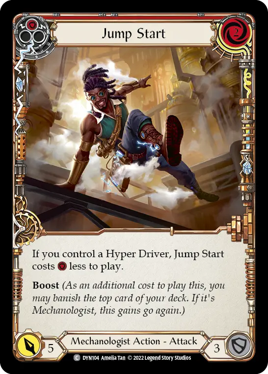 Jump Start — Rainbow Foil