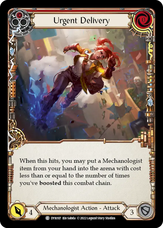 Urgent Delivery — Rainbow Foil