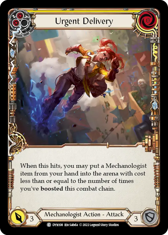 Urgent Delivery — Rainbow Foil