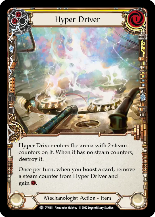 Hyper Driver — Cold Foil