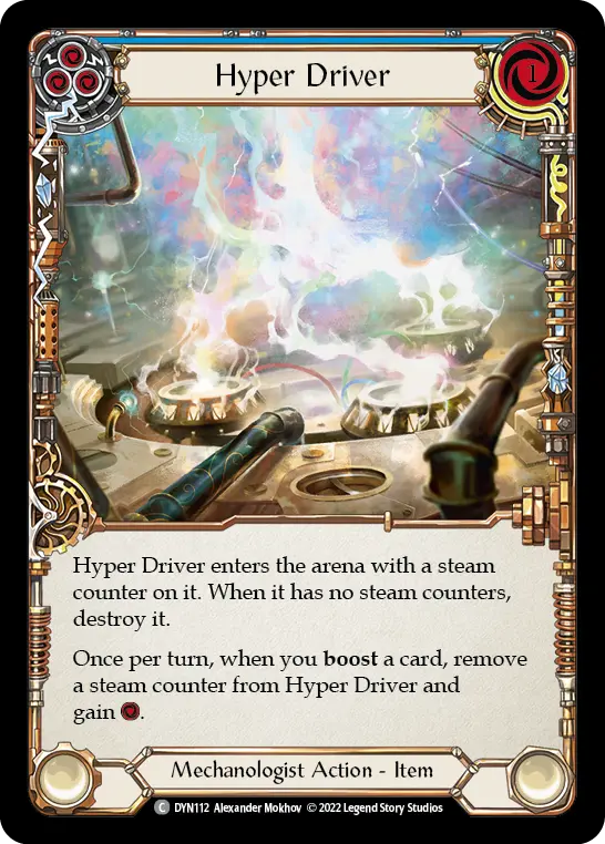 Hyper Driver — Rainbow Foil