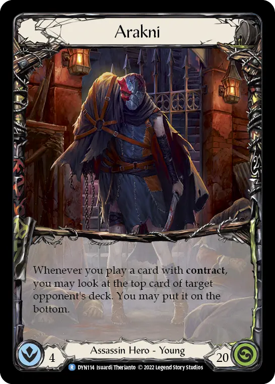 Arakni — Extended Art — Rainbow Foil