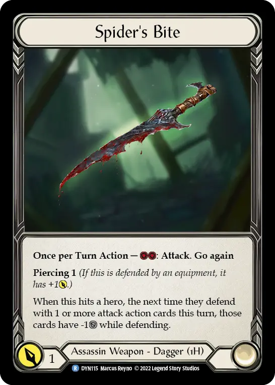 Spider's Bite — Cold Foil