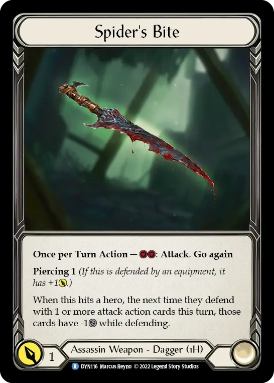 Spider's Bite — Rainbow Foil