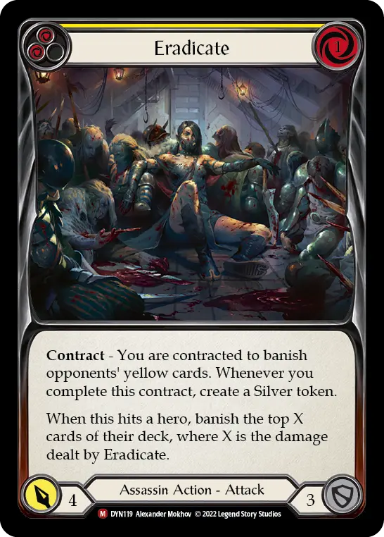 Eradicate — Rainbow Foil