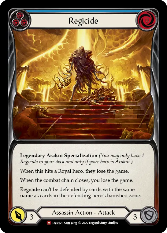 Regicide — Rainbow Foil