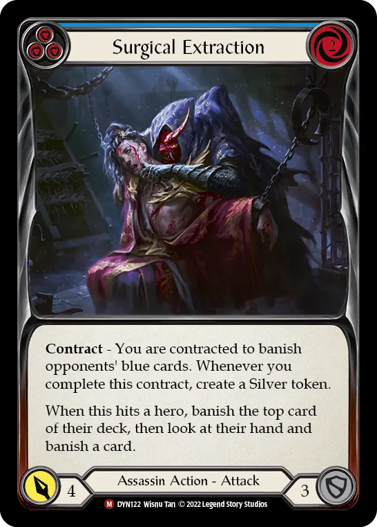 Surgical Extraction — Rainbow Foil