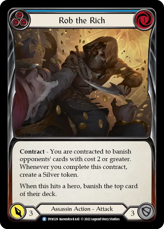Rob the Rich — Rainbow Foil