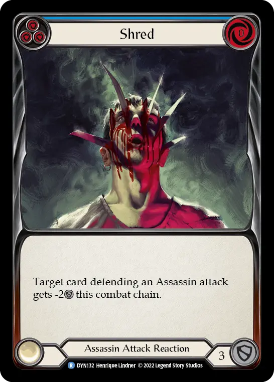 Shred — Rainbow Foil