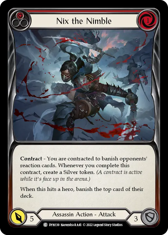 Nix the Nimble — Rainbow Foil