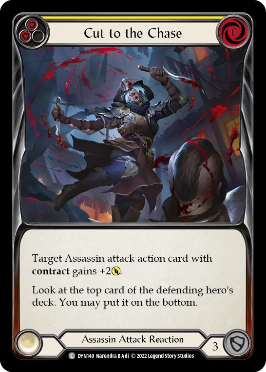 Cut to the Chase — Rainbow Foil