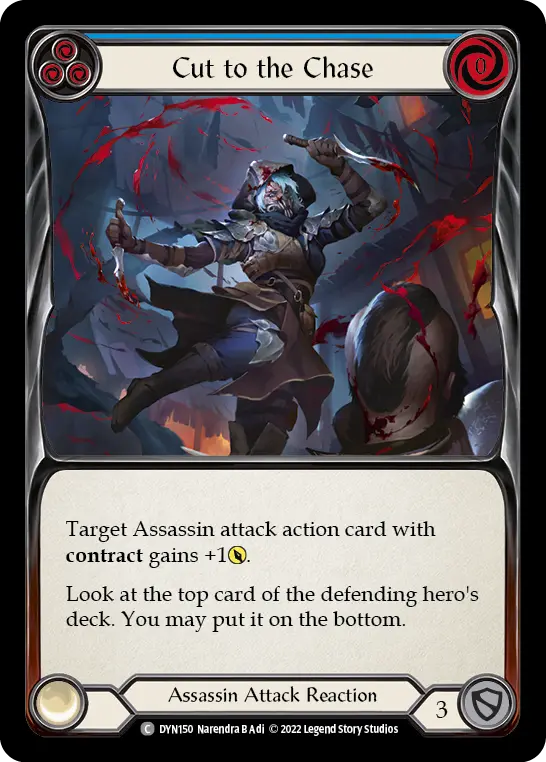 Cut to the Chase — Rainbow Foil