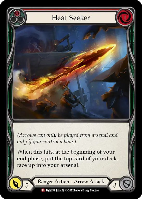 Heat Seeker — Rainbow Foil