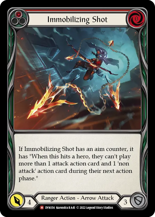 Immobilizing Shot — Rainbow Foil