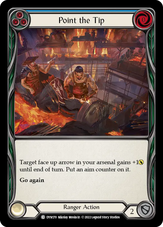 Point the Tip — Rainbow Foil