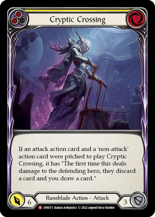 Cryptic Crossing — Rainbow Foil