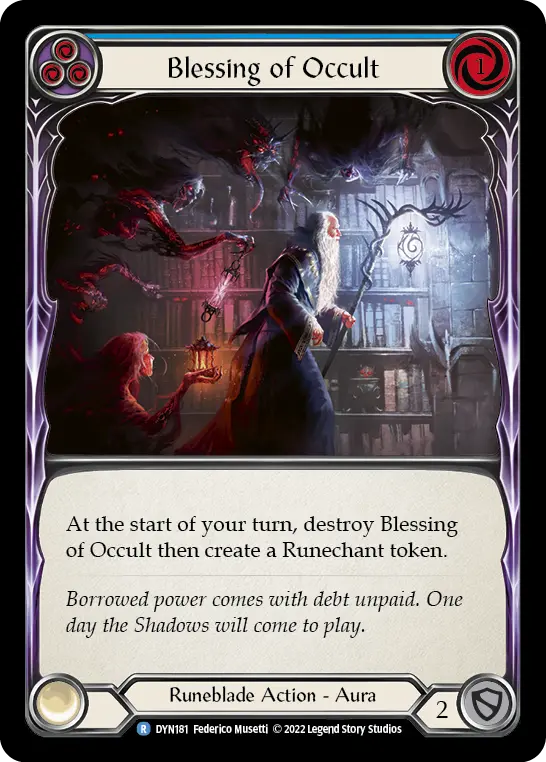Blessing of Occult — Rainbow Foil