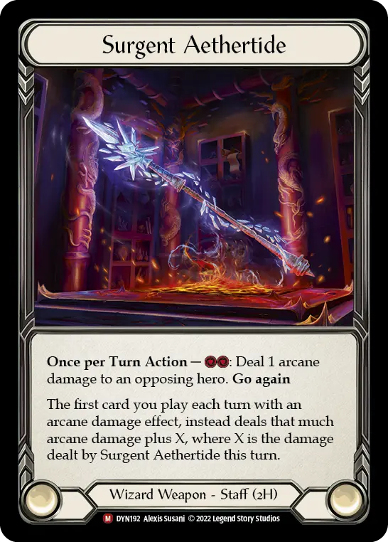 Surgent Aethertide — Rainbow Foil