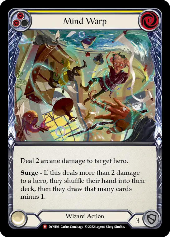 Mind Warp — Rainbow Foil