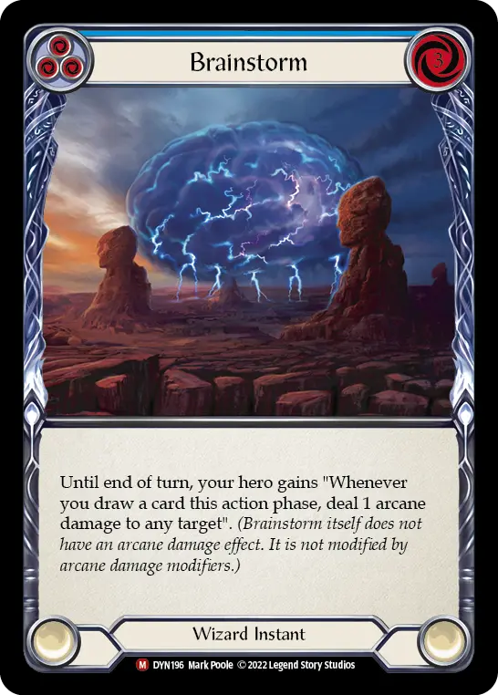 Brainstorm — Rainbow Foil