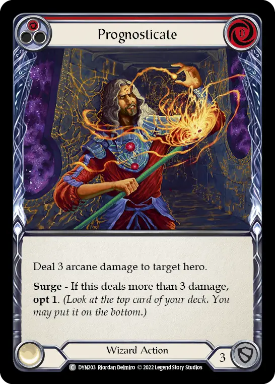 Prognosticate — Rainbow Foil