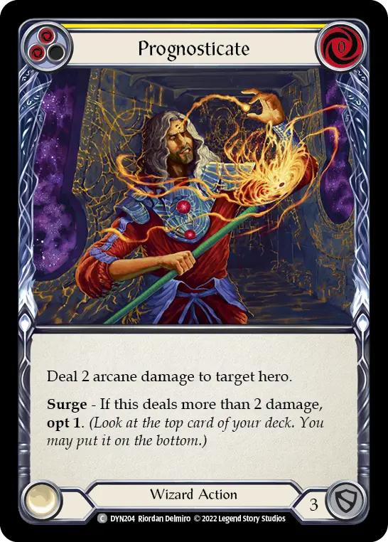 Prognosticate — Rainbow Foil