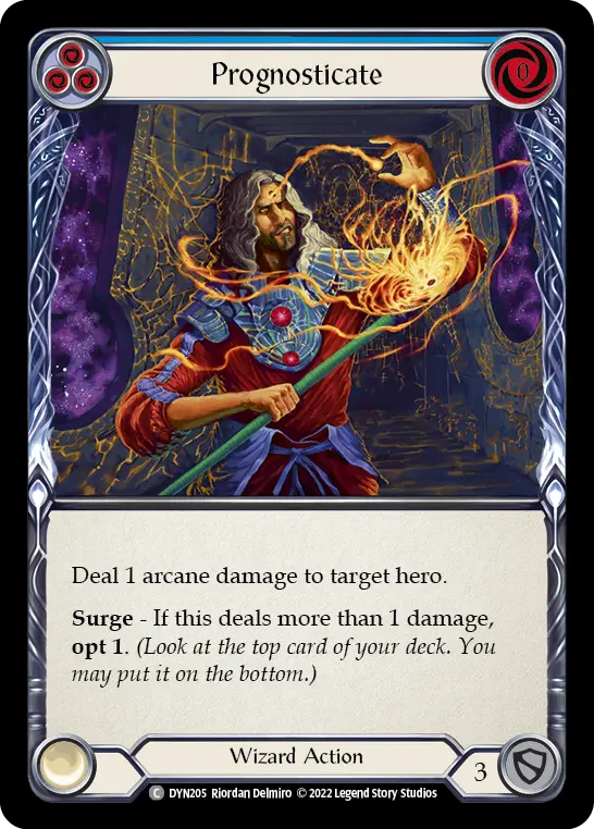Prognosticate — Rainbow Foil