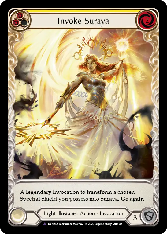 Invoke Suraya — Cold Foil