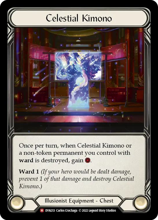 Celestial Kimono — Rainbow Foil
