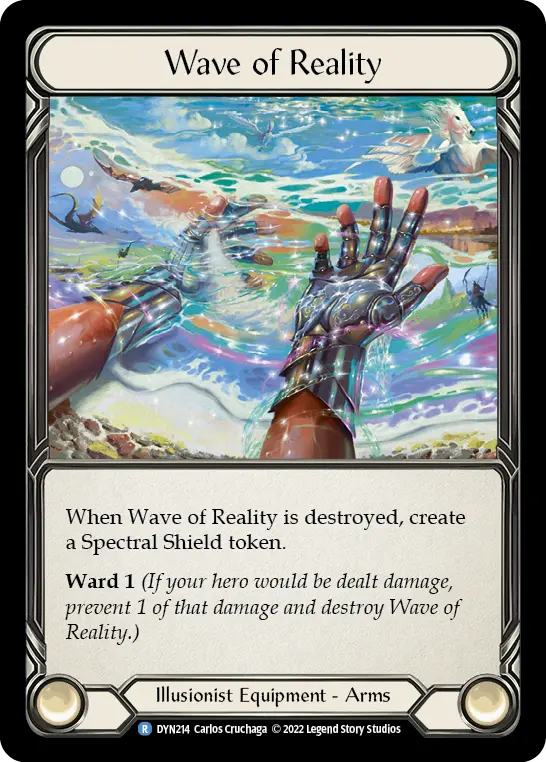Wave of Reality — Rainbow Foil