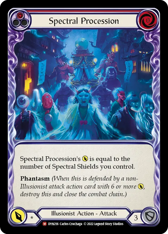 Spectral Procession — Rainbow Foil