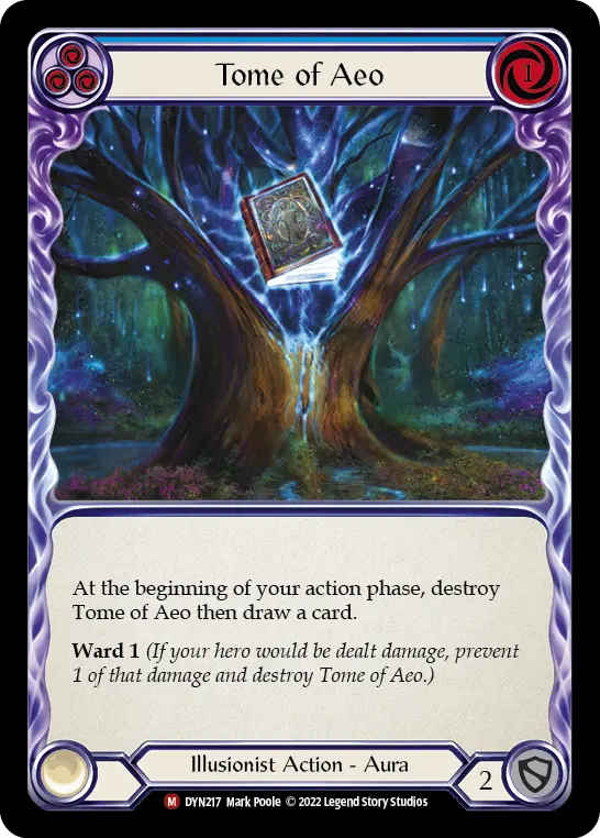 Tome of Aeo — Rainbow Foil