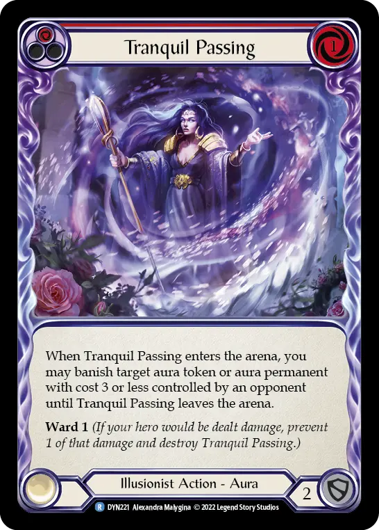 Tranquil Passing — Rainbow Foil