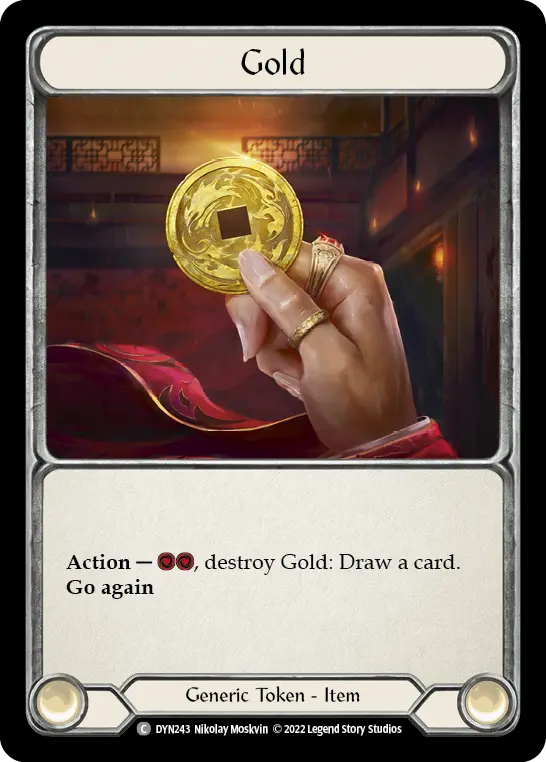 Gold — Rainbow Foil