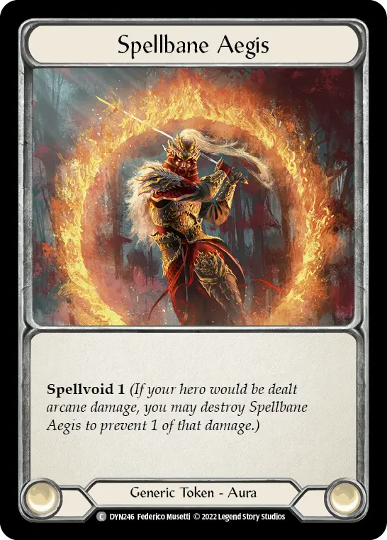 Spellbane Aegis — Rainbow Foil