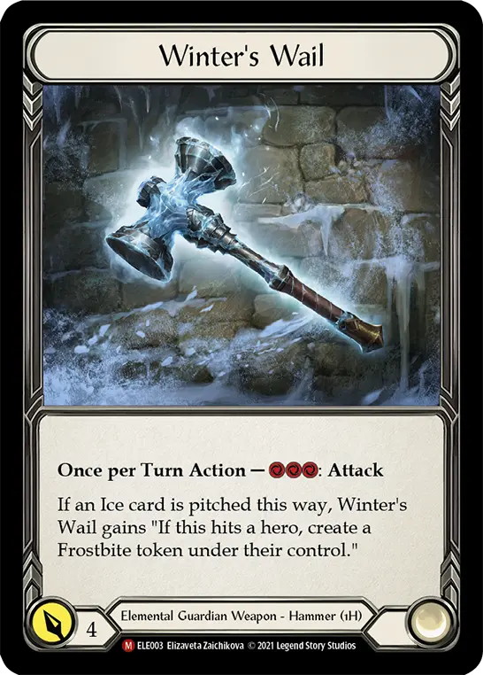 Winter's Wail — Tales of Aria — Cold Foil