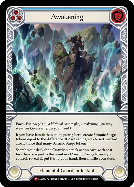Awakening — Tales of Aria — Rainbow Foil