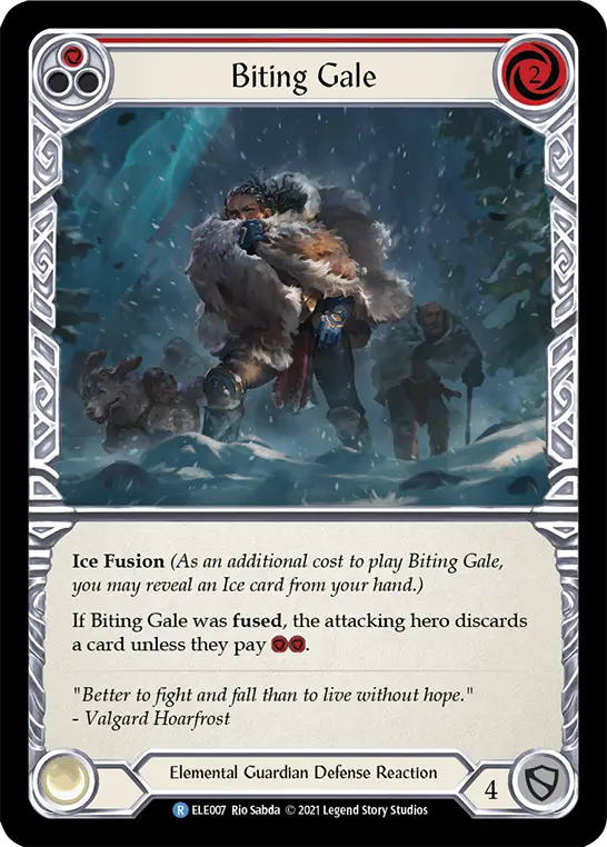 Biting Gale — Tales of Aria — Rainbow Foil