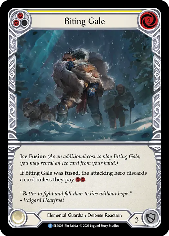 Biting Gale — Tales of Aria — Rainbow Foil